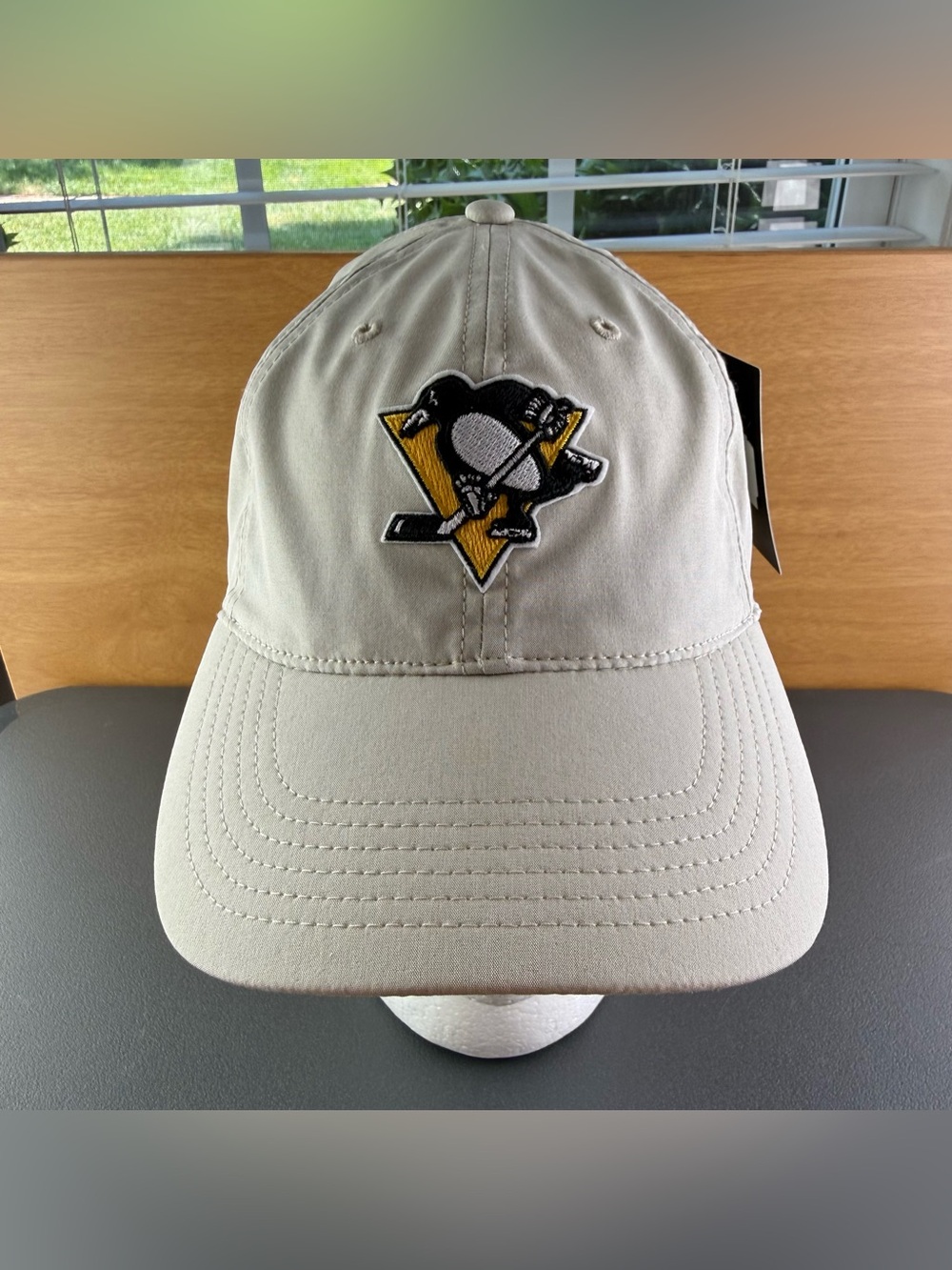 NEW Pittsburgh Penguins NHL Hockey $44.99 MSRP Adjustable Unstructured Hat Cap